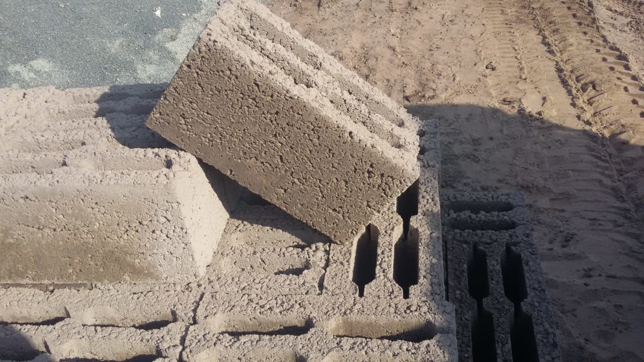 Керамзитобетонные блоки.