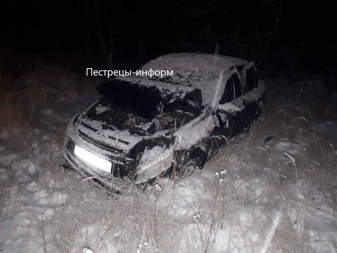 В Пестречинском районе автоледи совершила ДТП