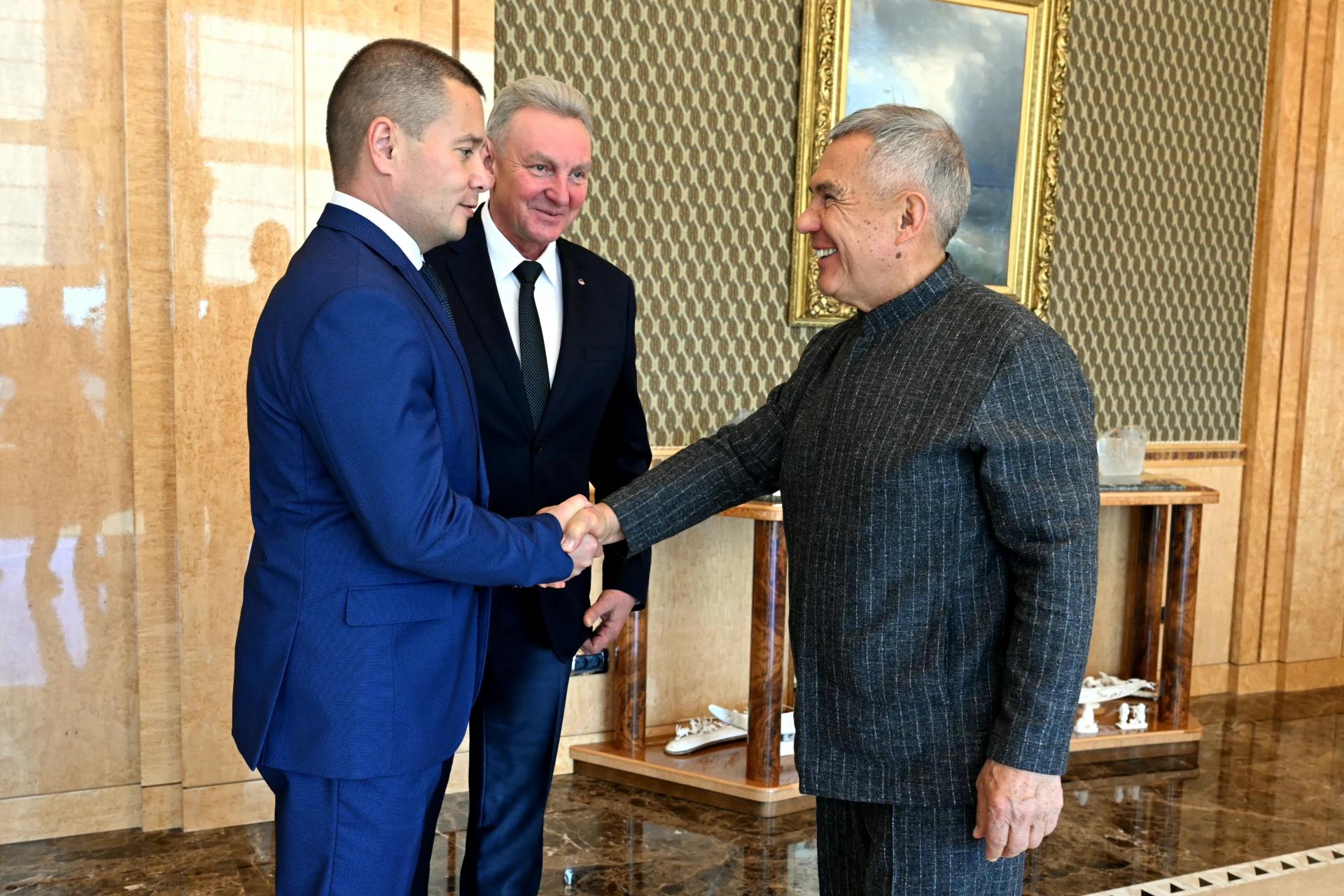 Встреча с Раисом РТ
