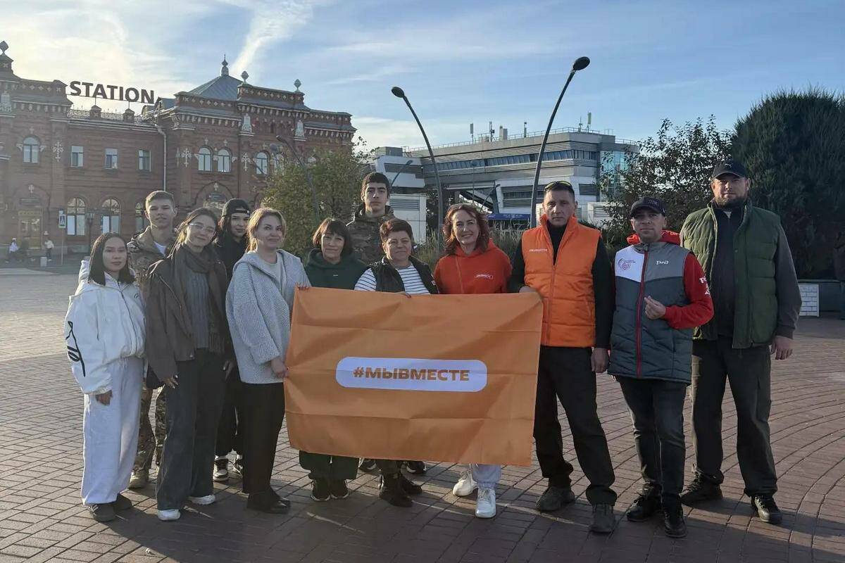 Делегация из 16 татарстанских волонтеров