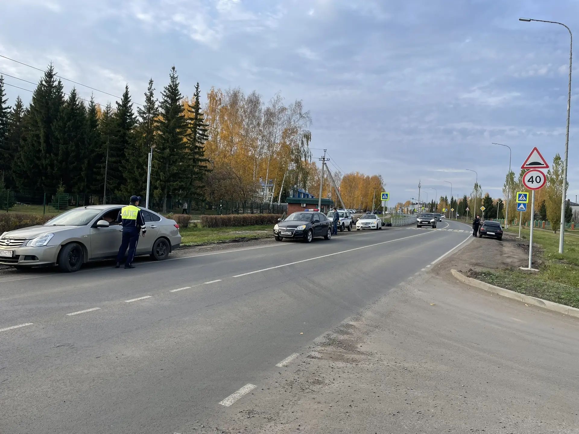 Фото от районного отдела ГАИ