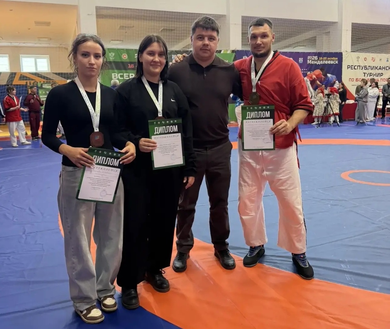 Спортсмены района