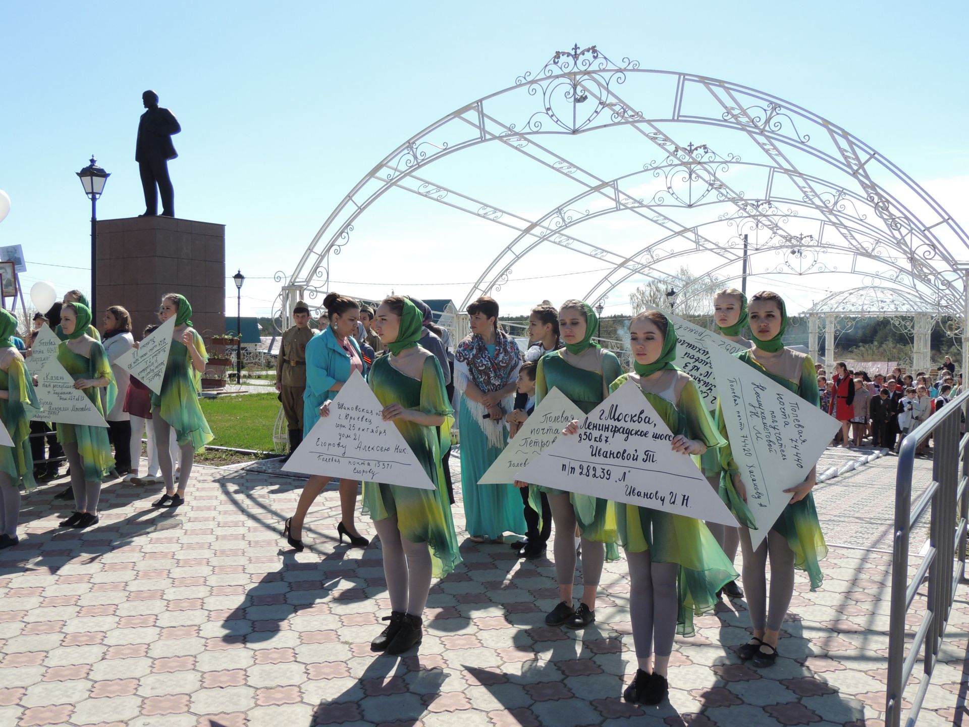 Питрәч районында Бөек Җиңүнең 73 еллыгына багышланган парад үтте