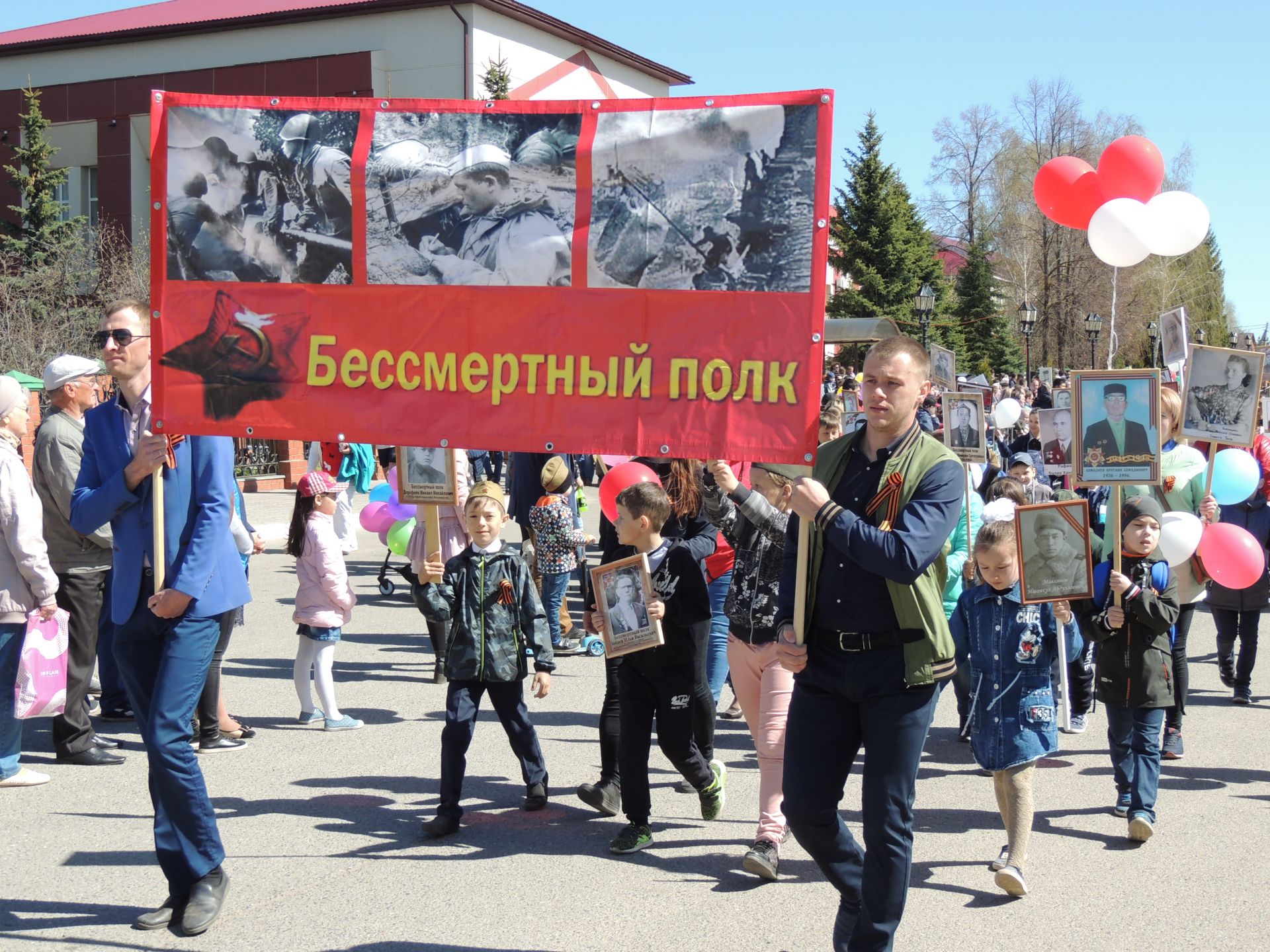 Питрәч районында Бөек Җиңүнең 73 еллыгына багышланган парад үтте