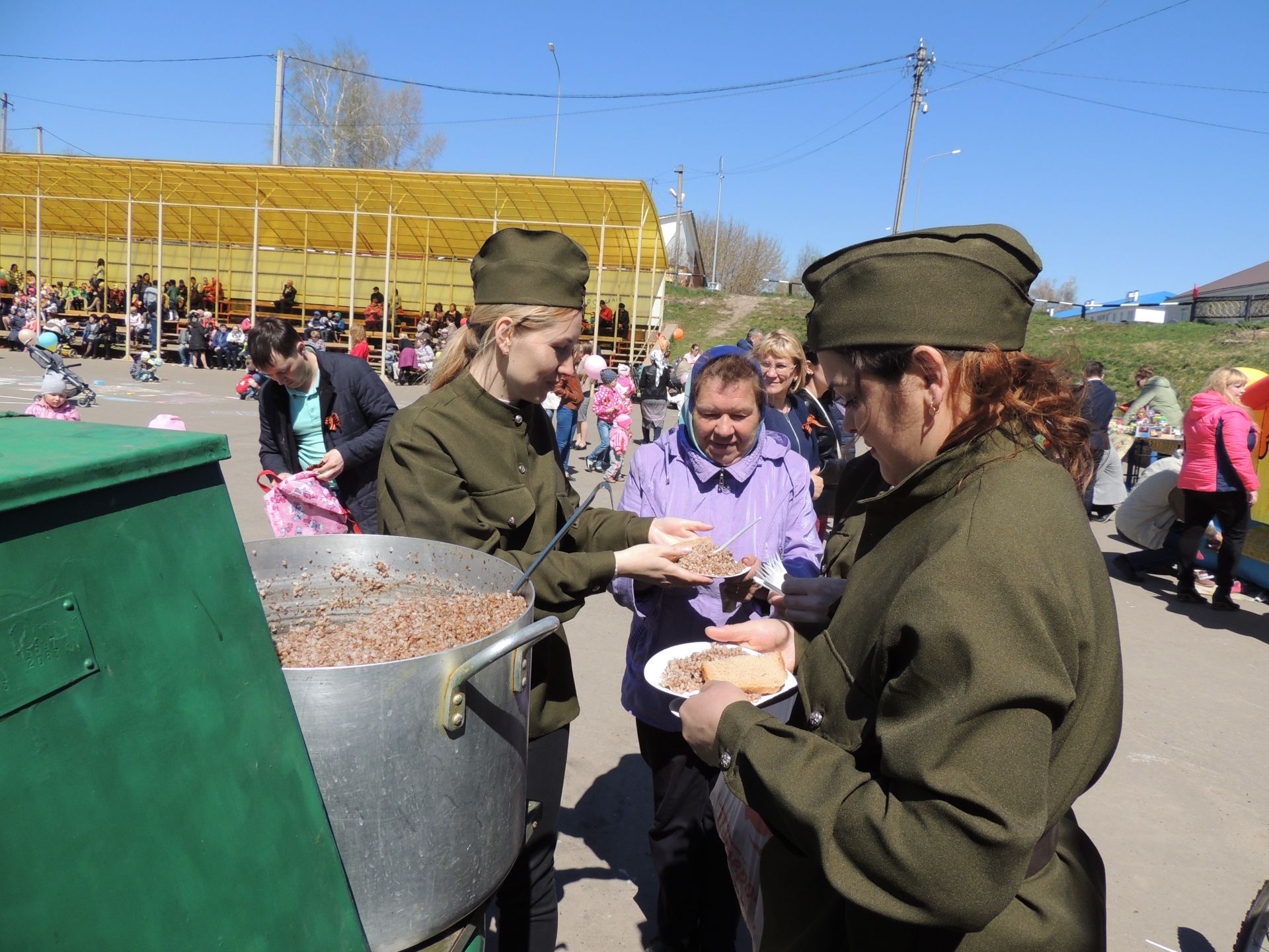 Питрәч районында Бөек Җиңүнең 73 еллыгына багышланган парад үтте