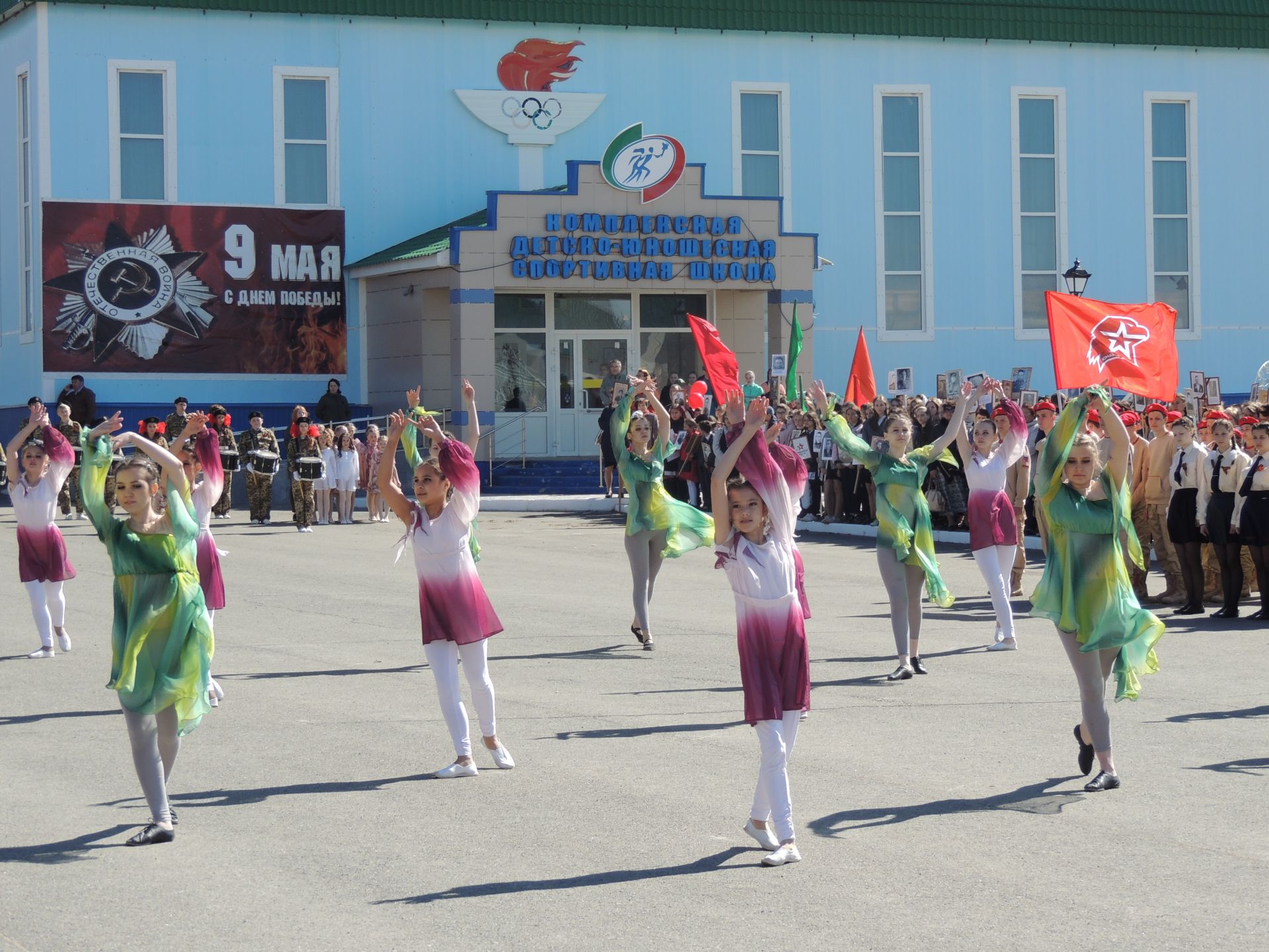 Питрәч районында Бөек Җиңүнең 73 еллыгына багышланган парад үтте