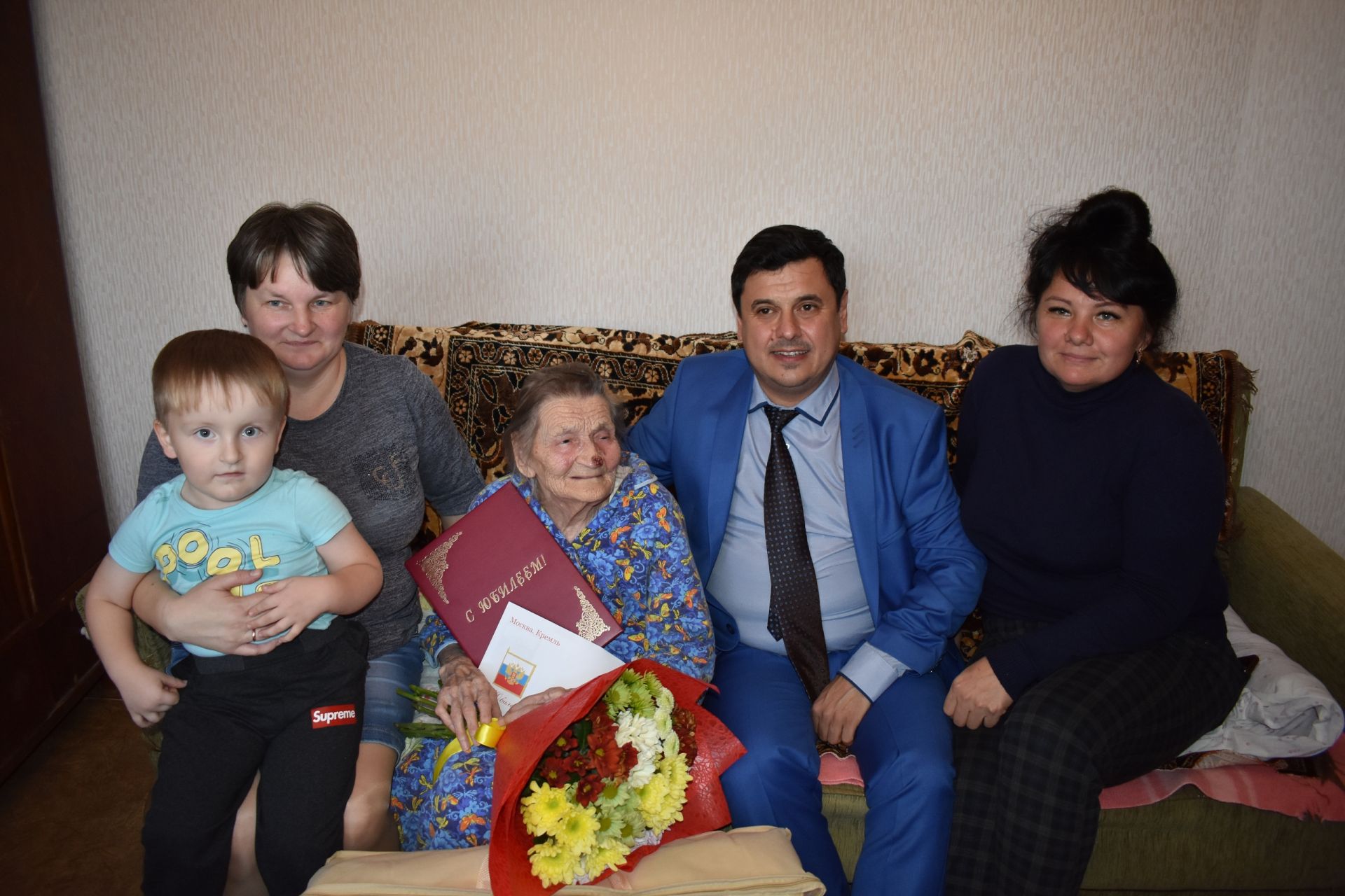 С 95-летием поздравили жительницу Кощаково Клавдию Петровну Носову