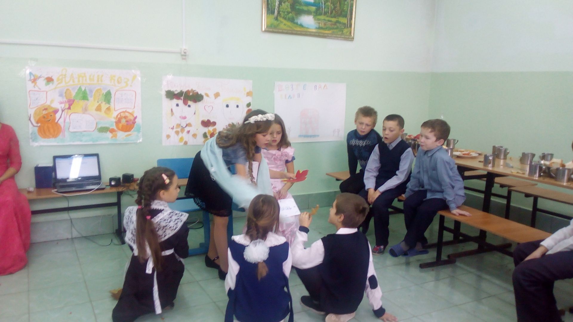 В Кряш-Сердинской школе прошел осенний бал