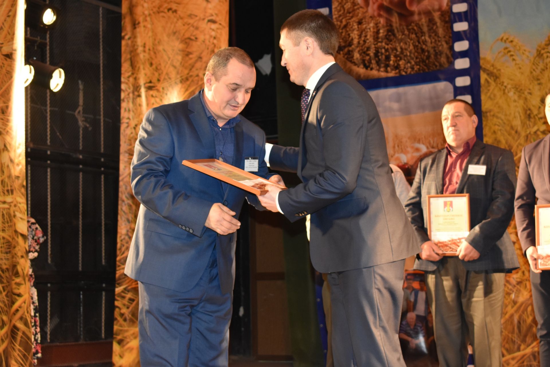 В "День урожая 2018" механизаторы получили заслуженные награды
