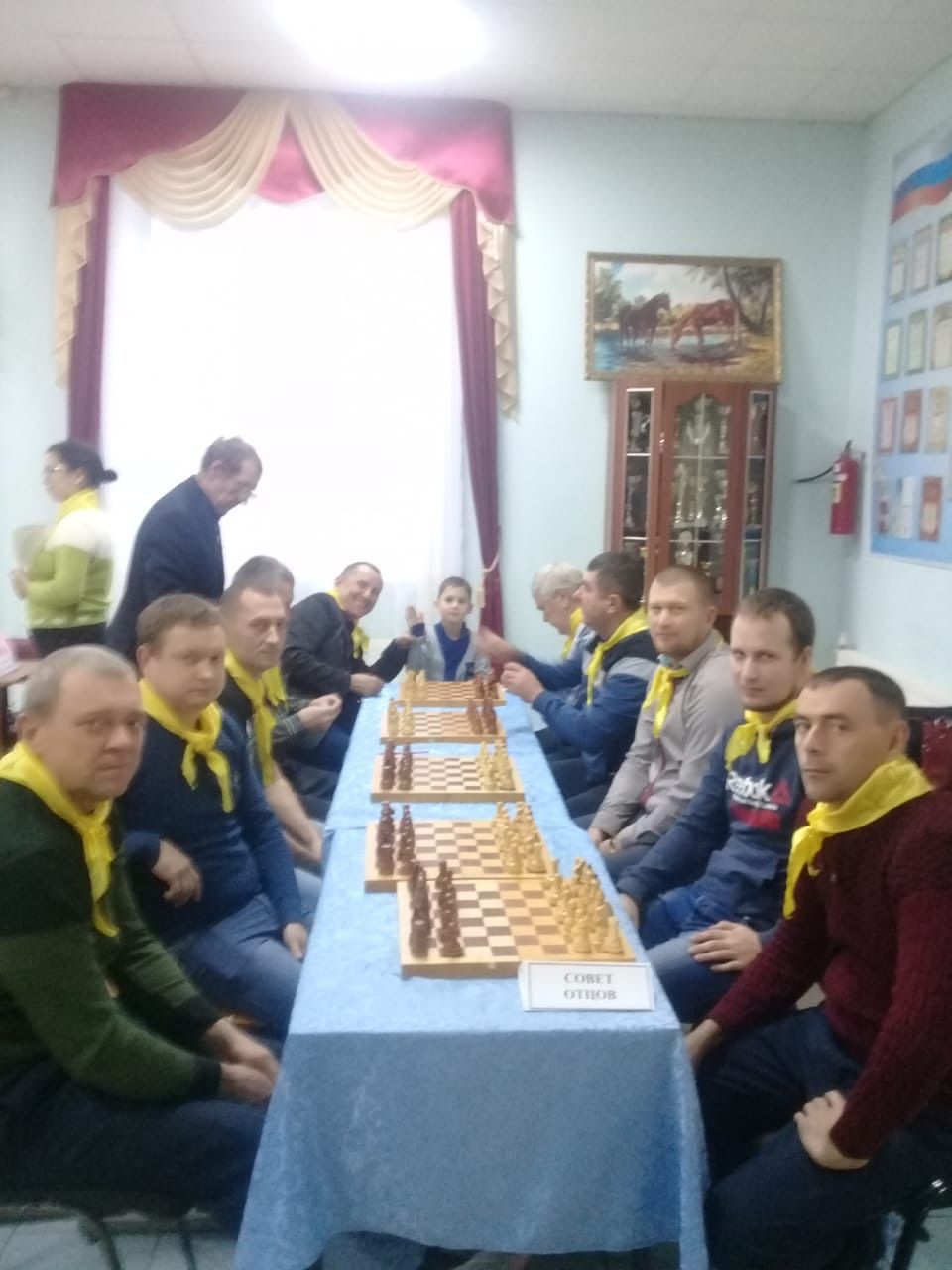 В Пестречинской школе №2 проходит шахматный турнир