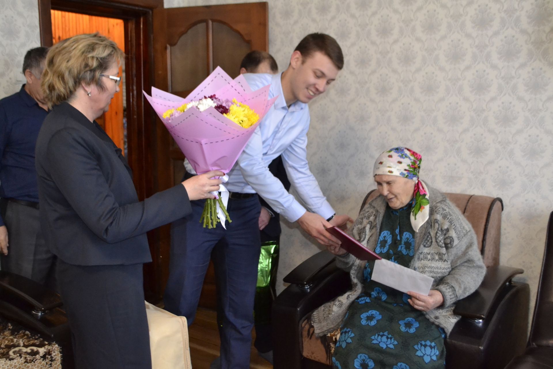 Жительница Пестречинского района Анна Анисимова отметила свой 90-летний юбилей