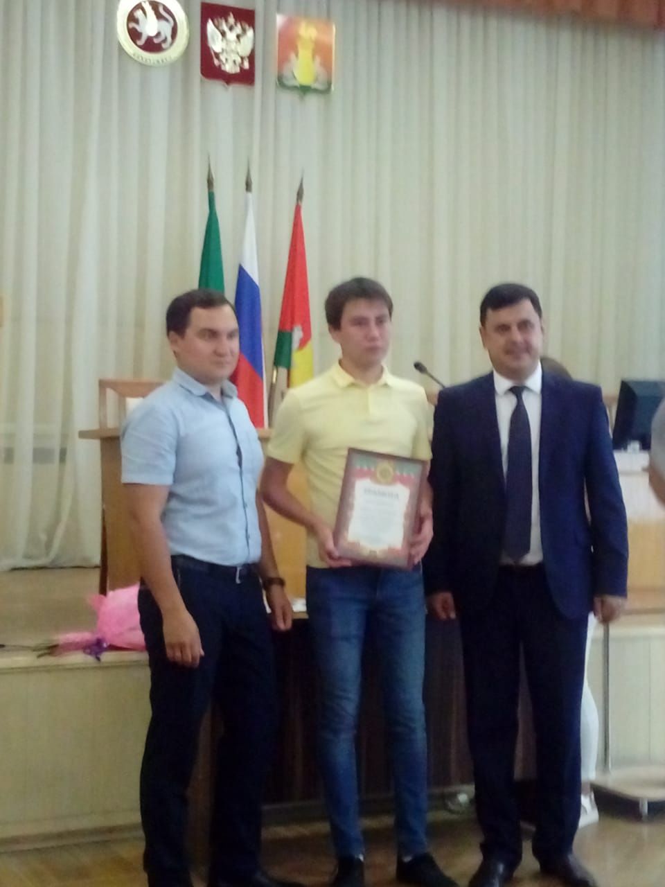 Физкультурники Пестречинского района получили заслуженные награды и грамоты