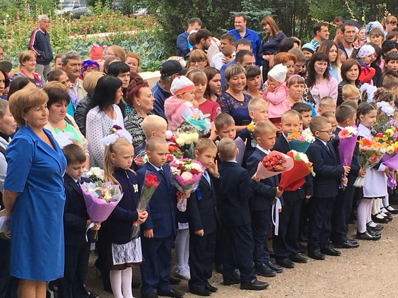 В Старо-Шигалеевской школе прозвенел первый звонок