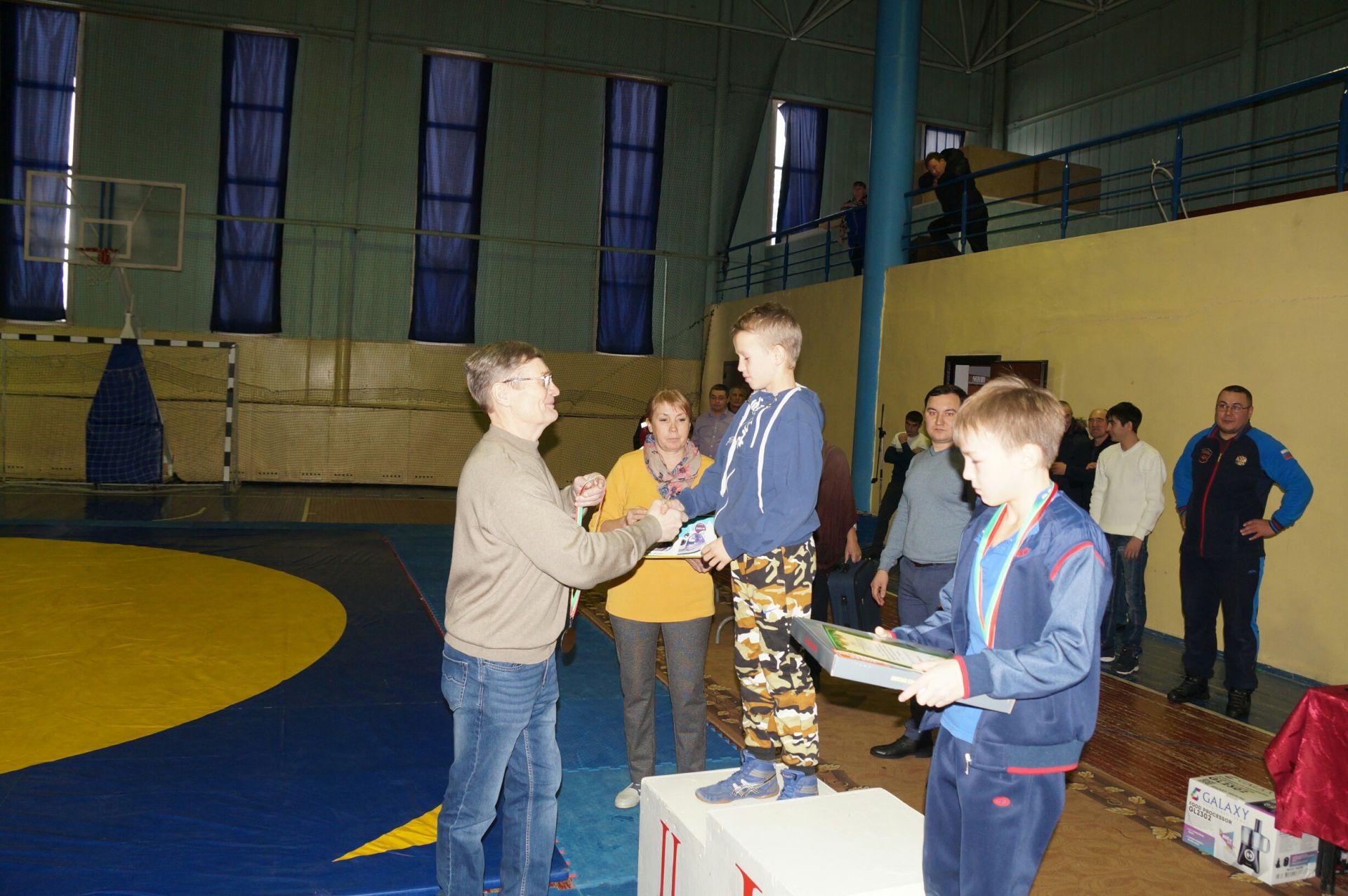 В Пестречинском районе в честь памяти земляка-офицера прошел четвертый турнир по борьбе "Курэш"