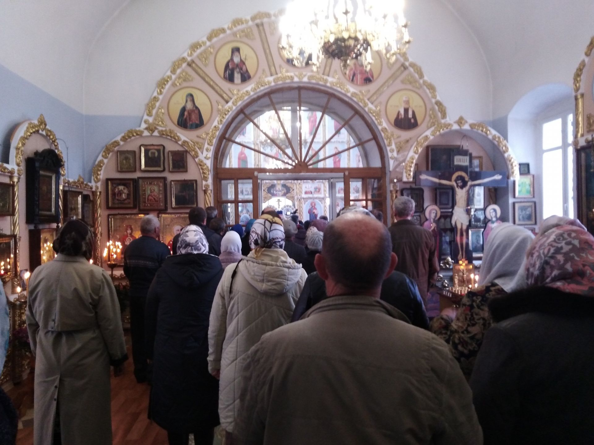 Православные Пестречинского района отметили Покро́в Пресвято́й Богоро́дицы праздничной литургией