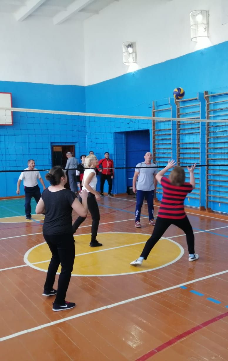 Пестречинские учителя района сыграли в волейбол