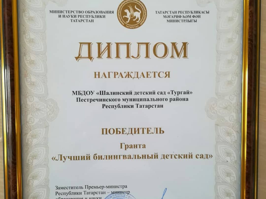Шалинский детский сад «Тургай» получил грант в полмиллиона рублей