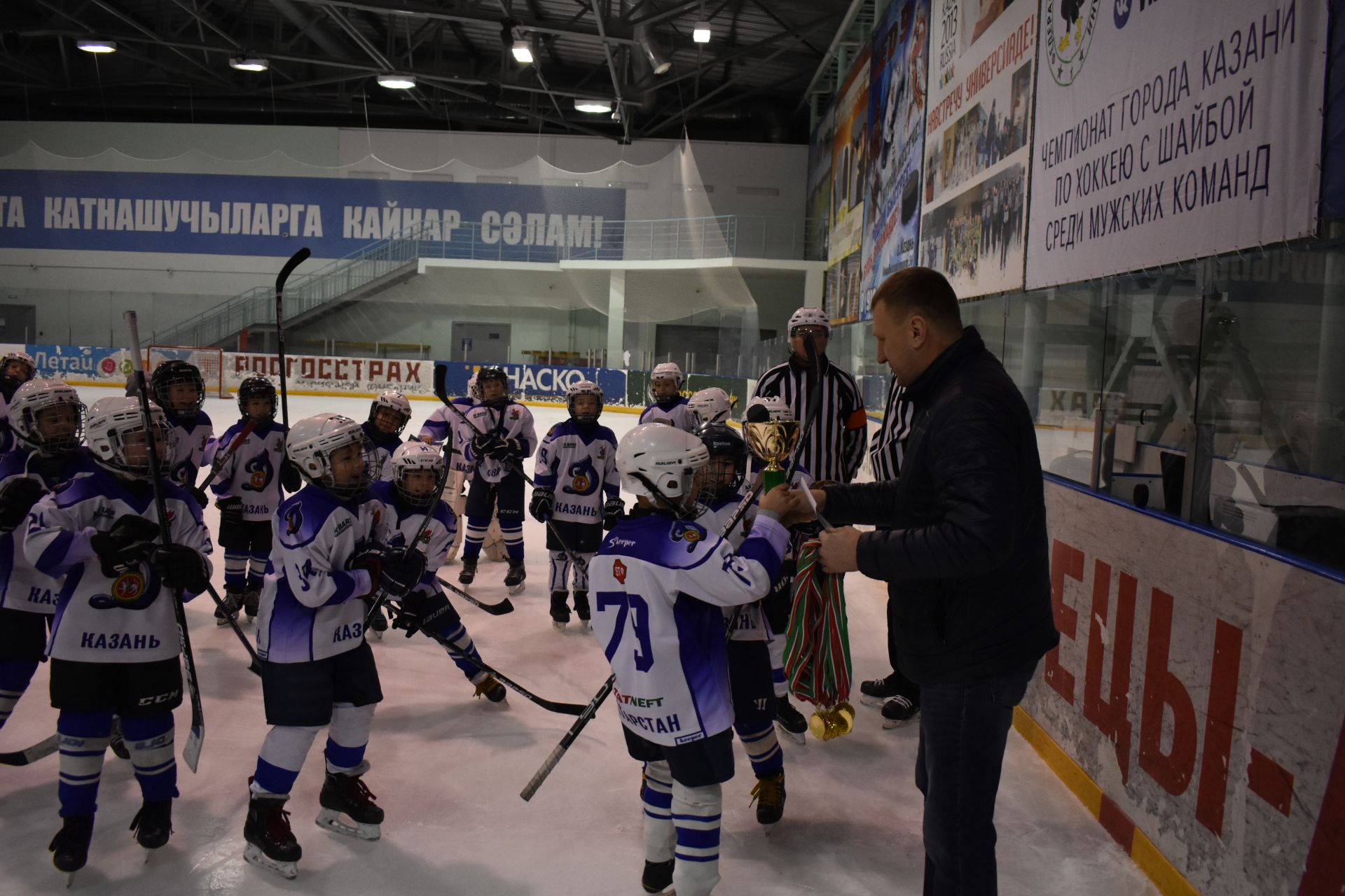 В Пестрецах завершился новогодний турнир, в котором победила команда казанского «Динамо»