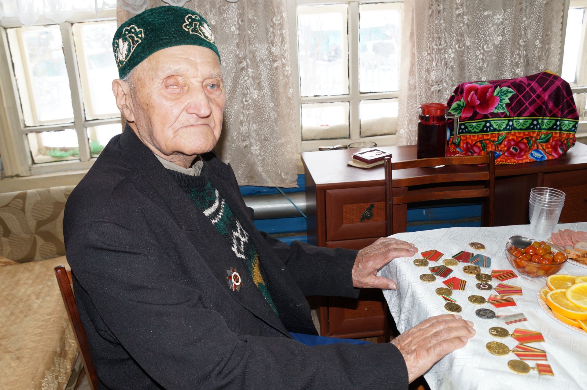 Ветерану Великой Отечественной войны Хакиму Гимадиеву исполнилось 95 лет