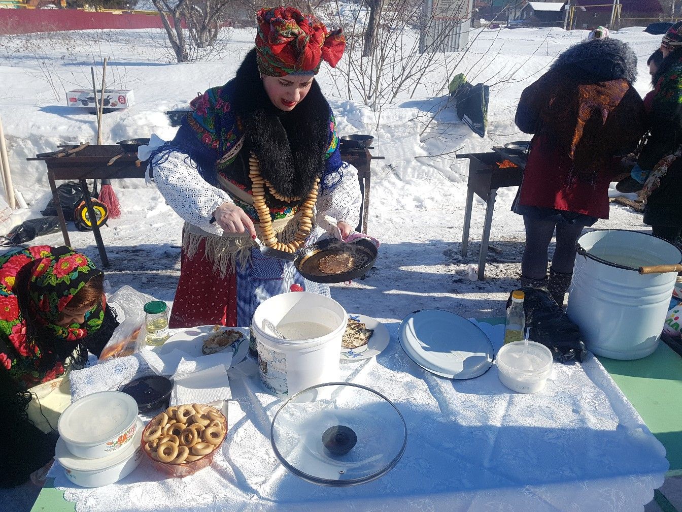 В Богородске прошли проводы зимы "Масленица"