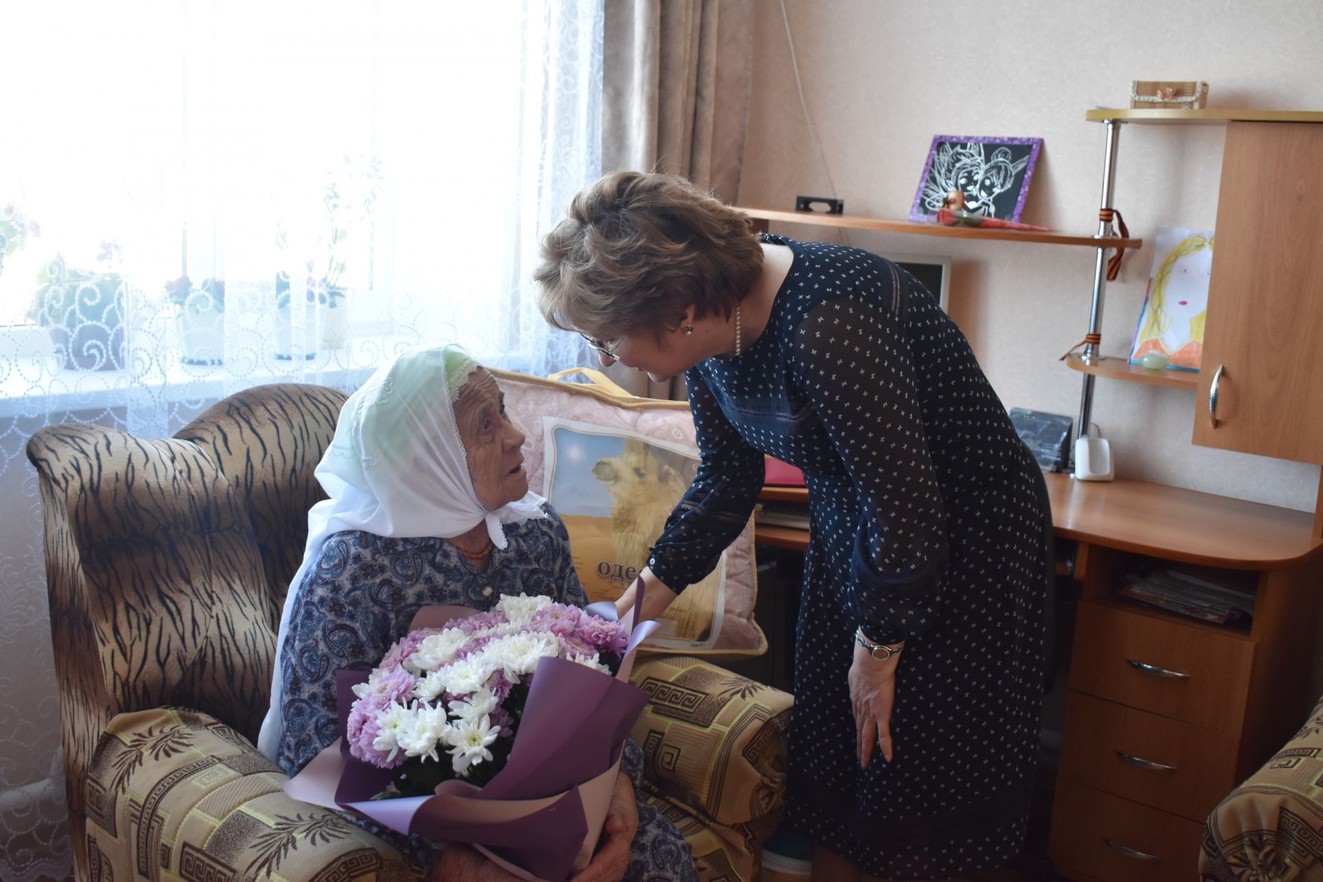 Обладательница ордена «Материнская слава» отметила 90-летний юбилей
