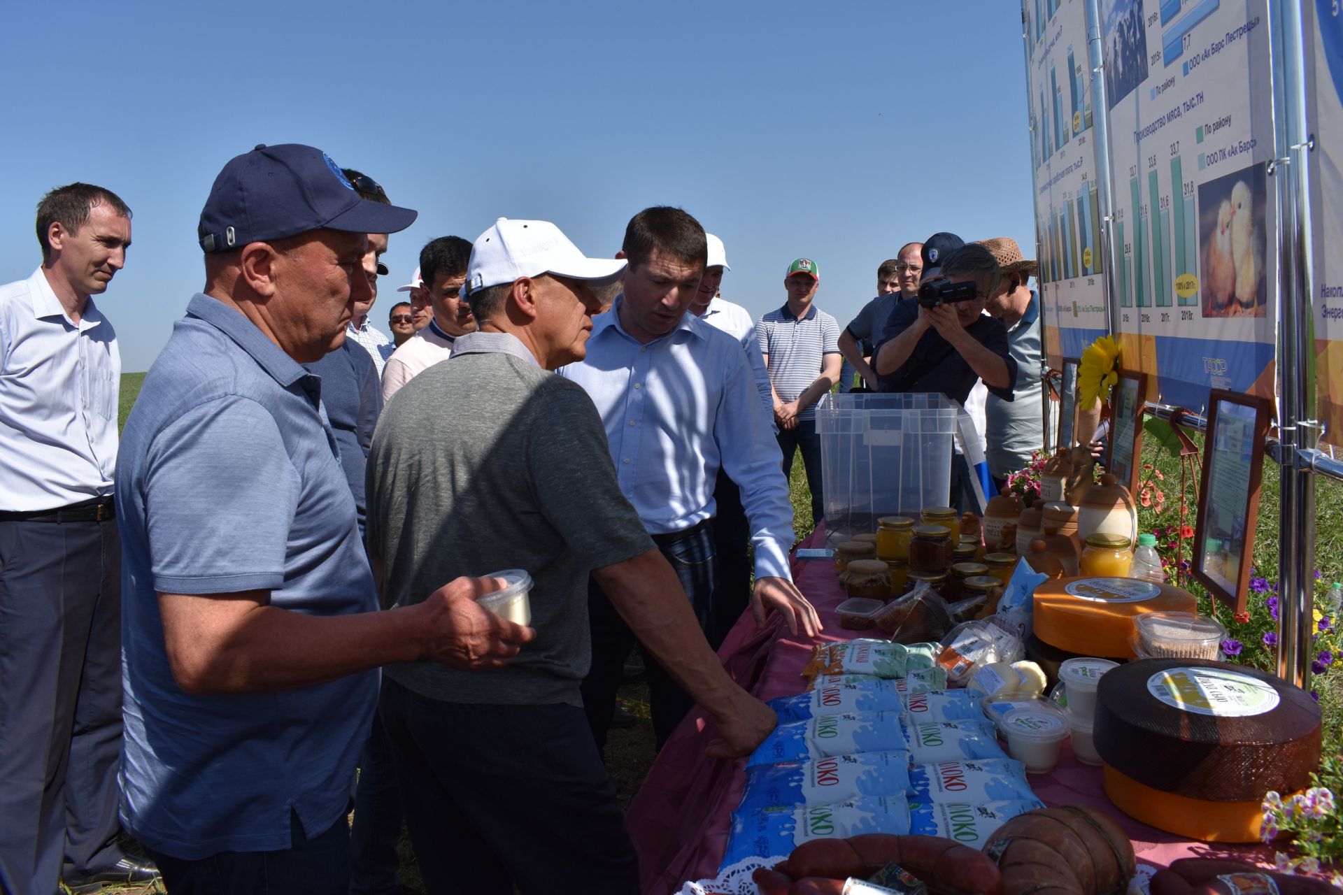 Пестречинский район с рабочим визитом посетил Президент РТ Рустам Минниханов