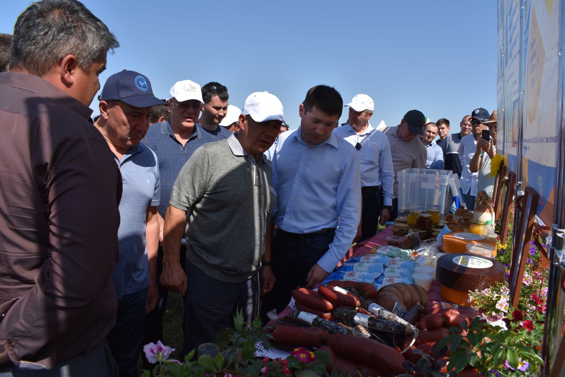 Пестречинский район с рабочим визитом посетил Президент РТ Рустам Минниханов
