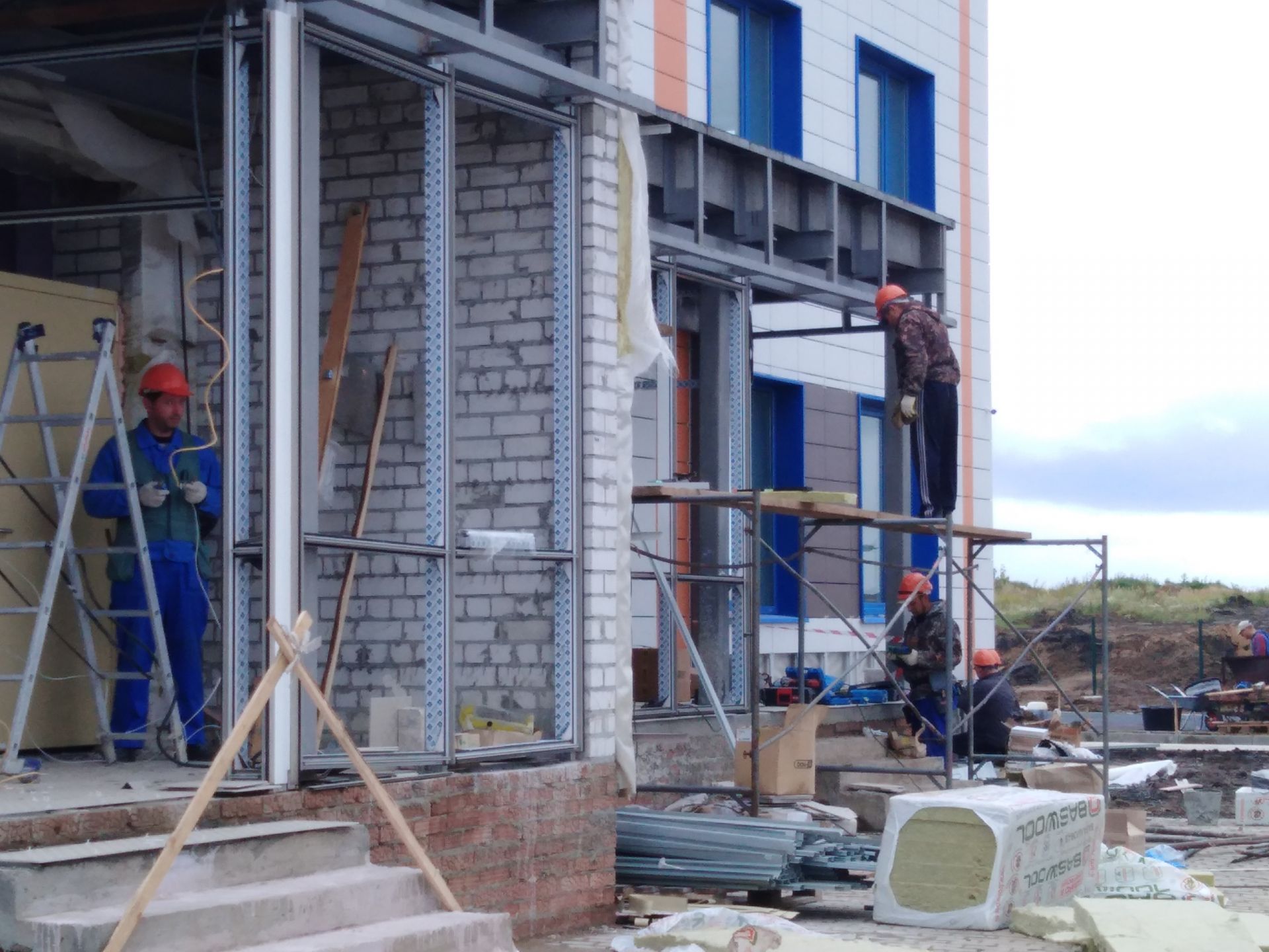 Работы по строительству нового детского сада в Пестречинском районе близятся к завершению