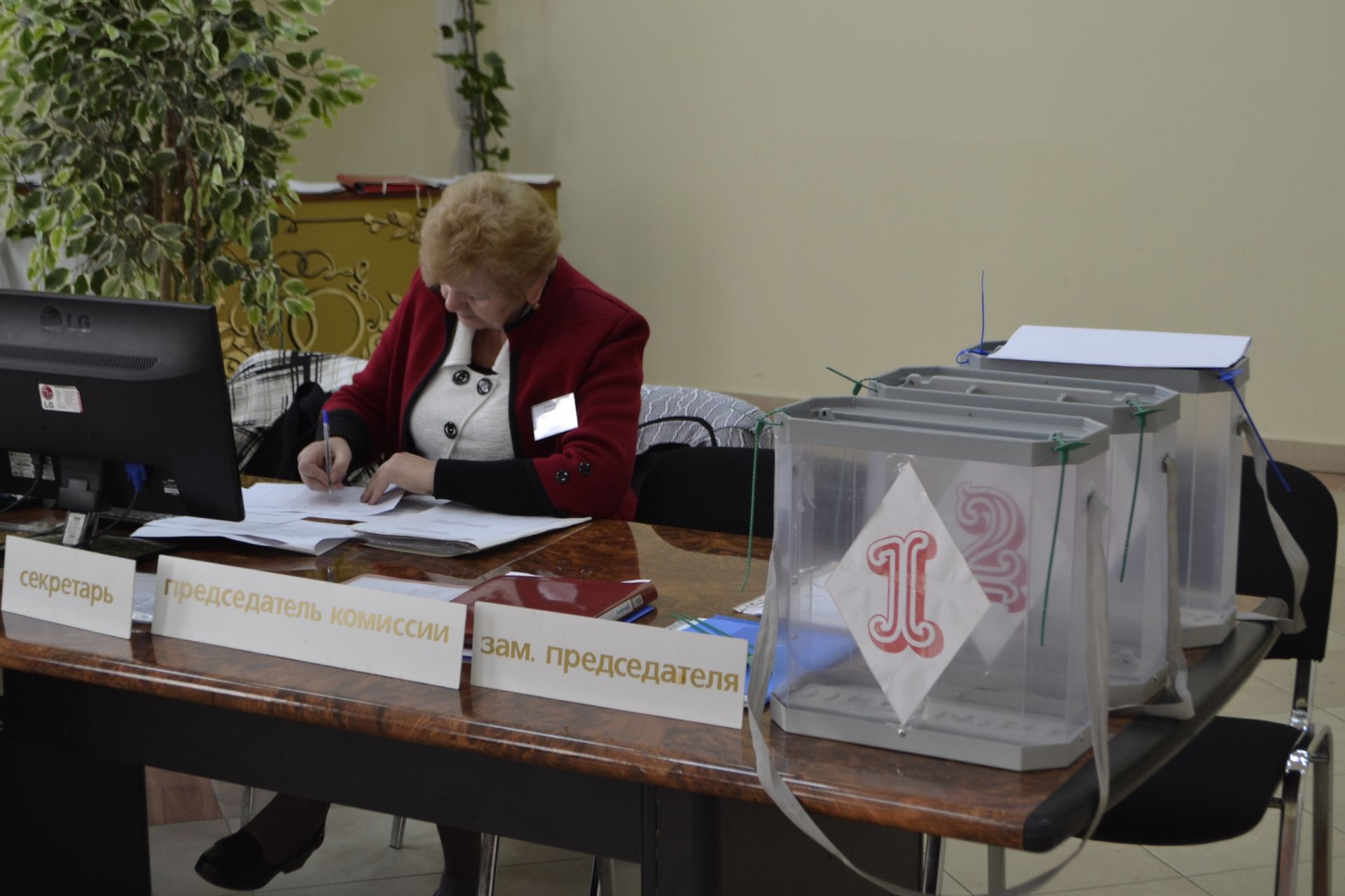 Тридцать два избирательных участка открыты в Пестречинском районе в день выборов депутатов в Госсовет РТ