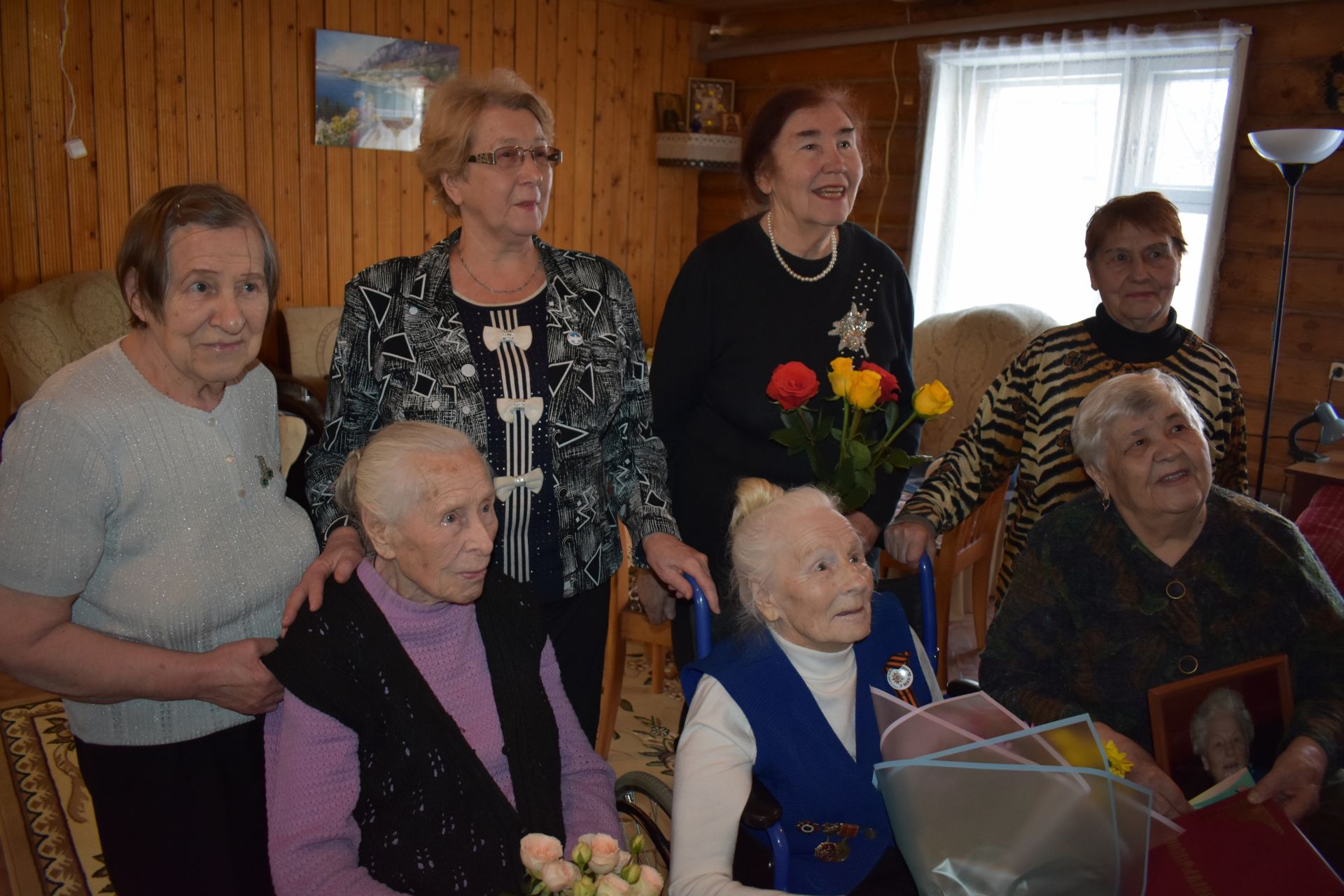 Ветеран войны из Пестречинского района Татьяна Витковская празднует день рождения