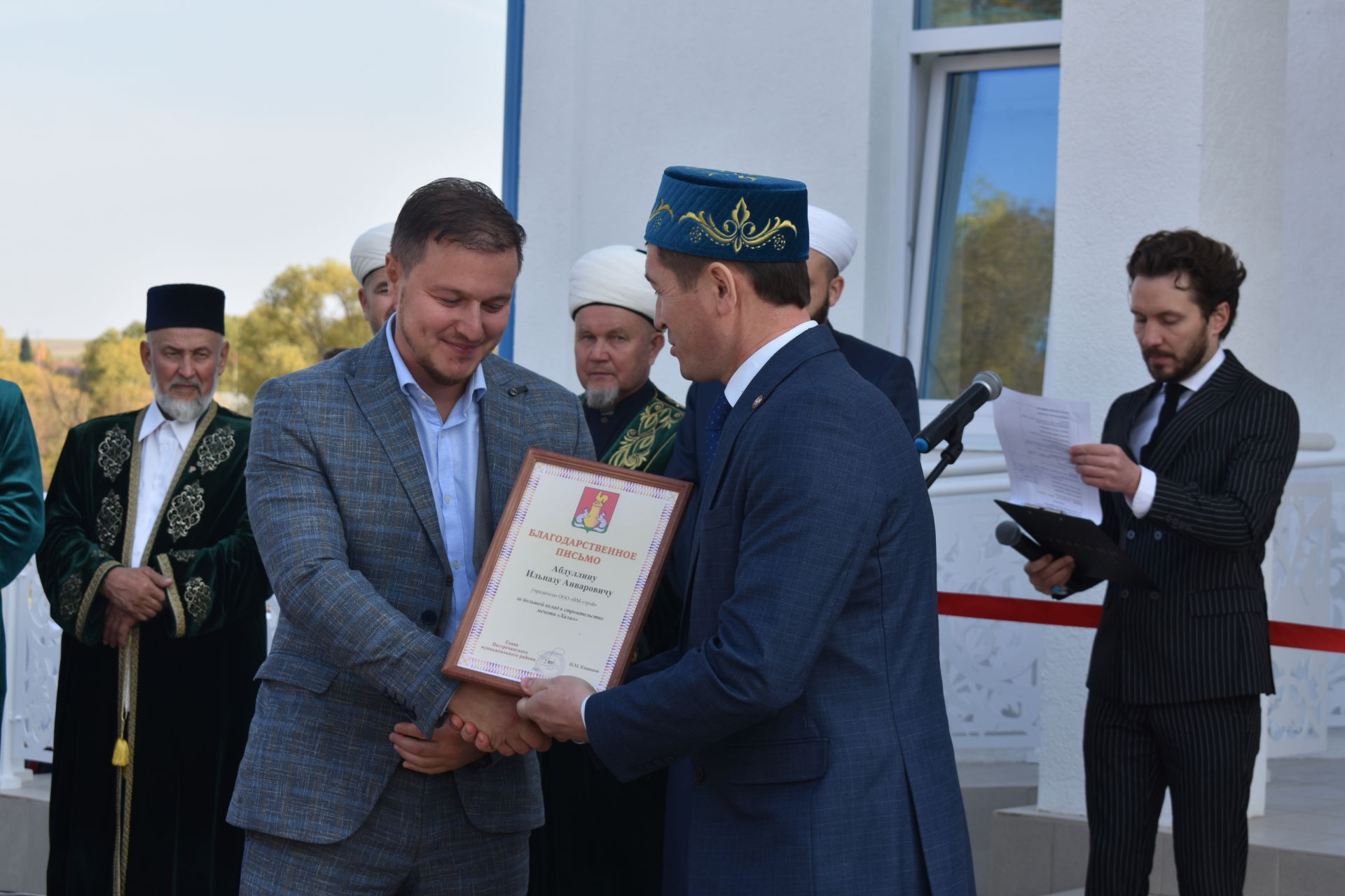 В селе Пановка торжественно открыли новую мечеть «Халил»