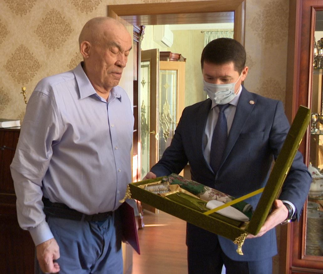 Почетному гражданину Пестречинского района Салихзяну Калимуллину исполнилось 75 лет