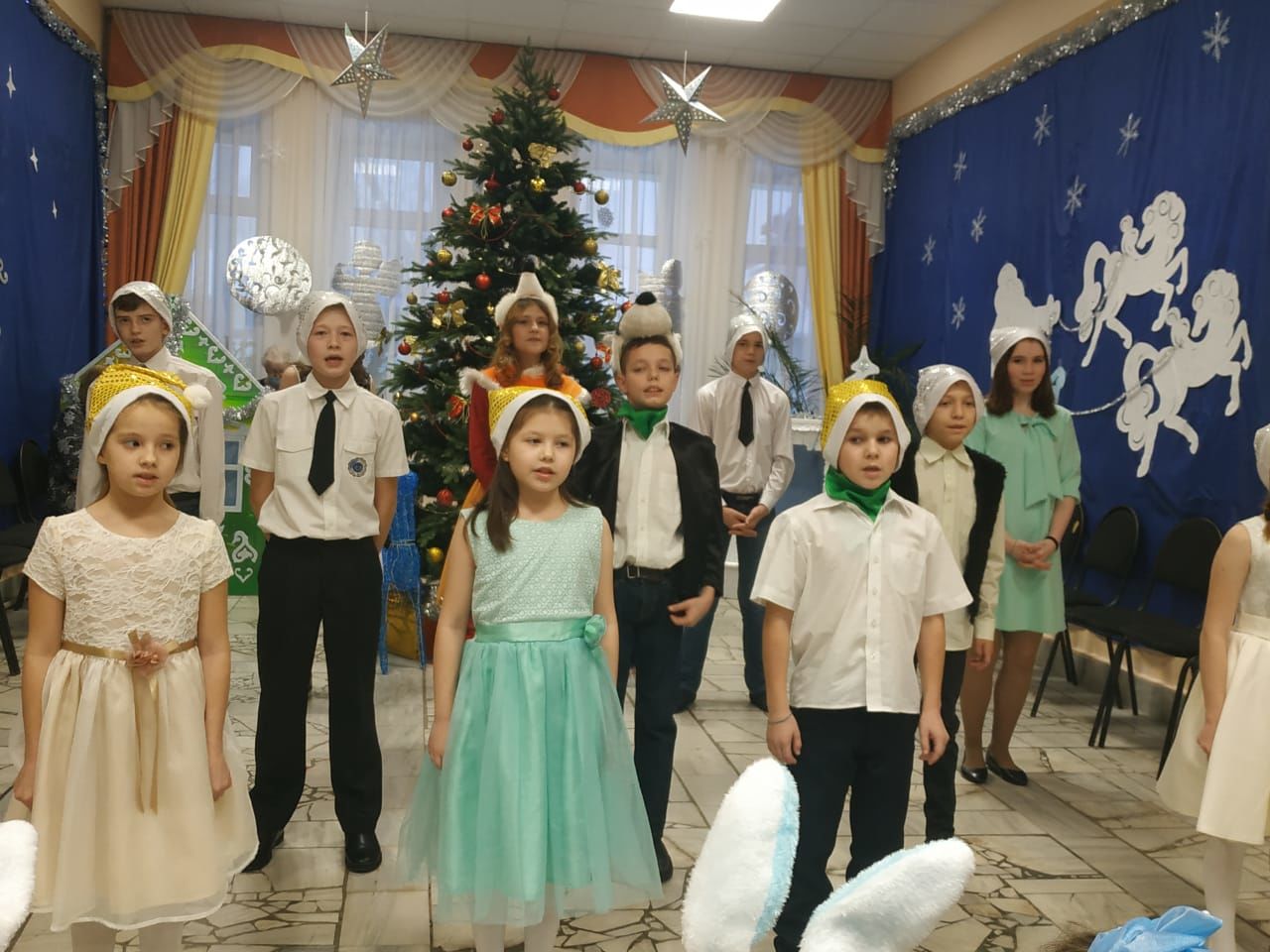 В социальном приюте "Шатлык" прошла традиционная новогодняя ёлка