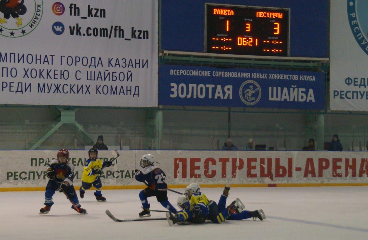 Завершился хоккейный турнир среди юношей 2010 года рождения
