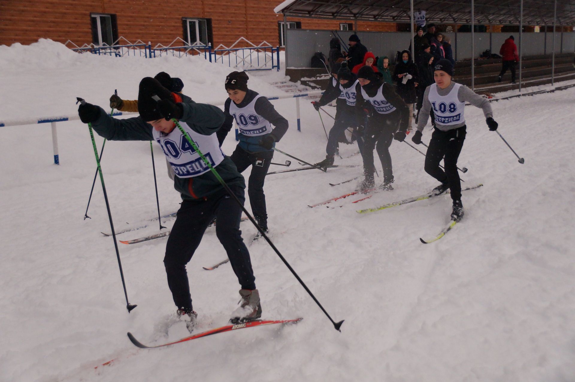 Среди  юношей и девушек района прошли соревнования по зимнему многоборью на призы РО ДОСААФ