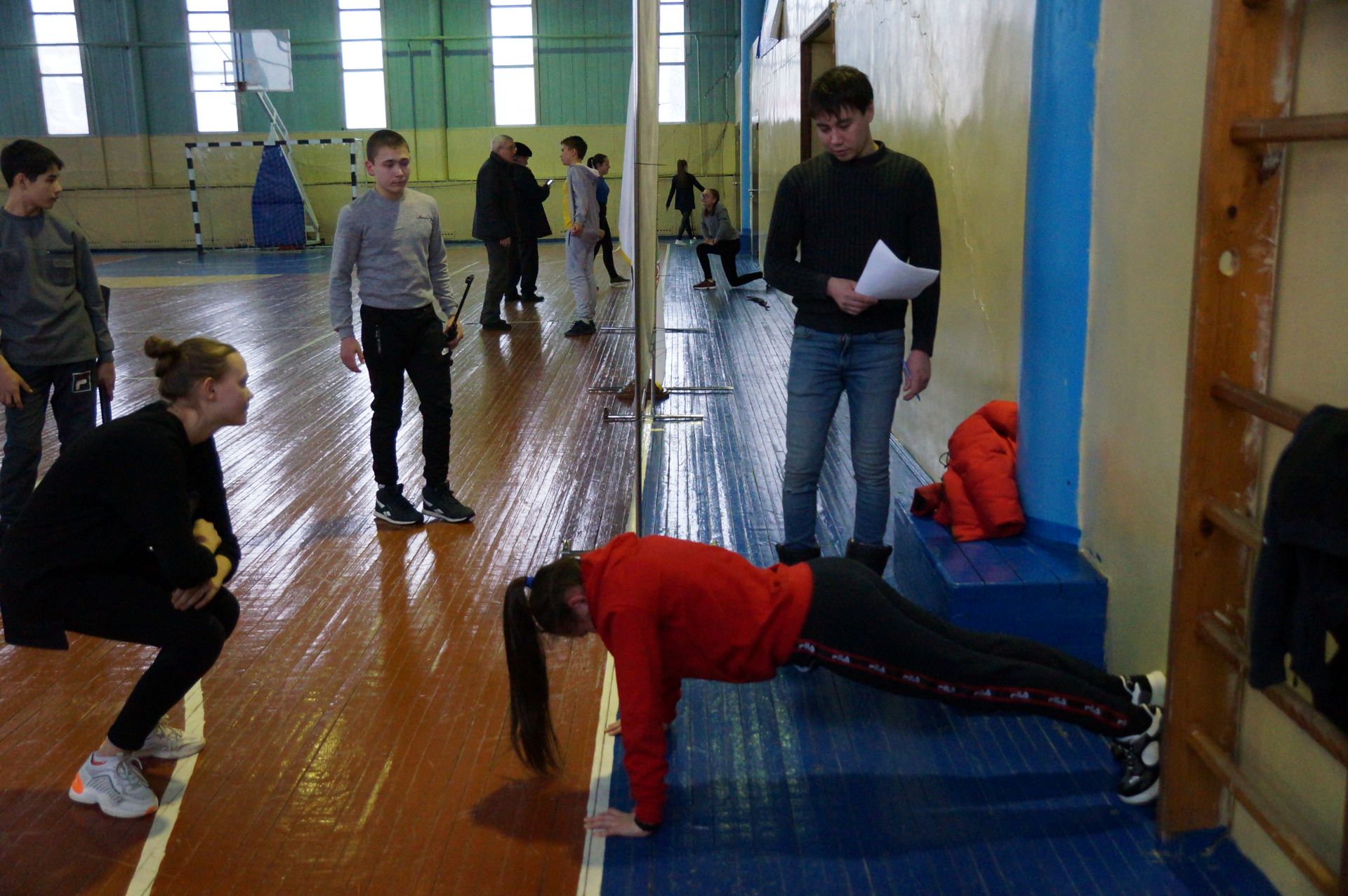 Среди  юношей и девушек района прошли соревнования по зимнему многоборью на призы РО ДОСААФ