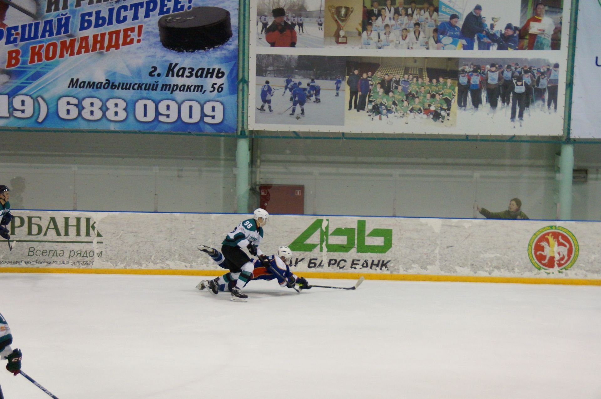 Наши хоккеисты третий год подряд в финале чемпионата Татарстана