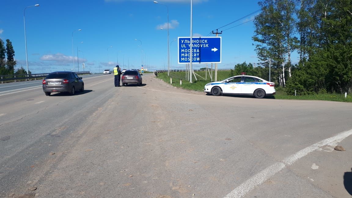 Водители продолжают нарушать правила дорожного движения на пестречинской автодороге
