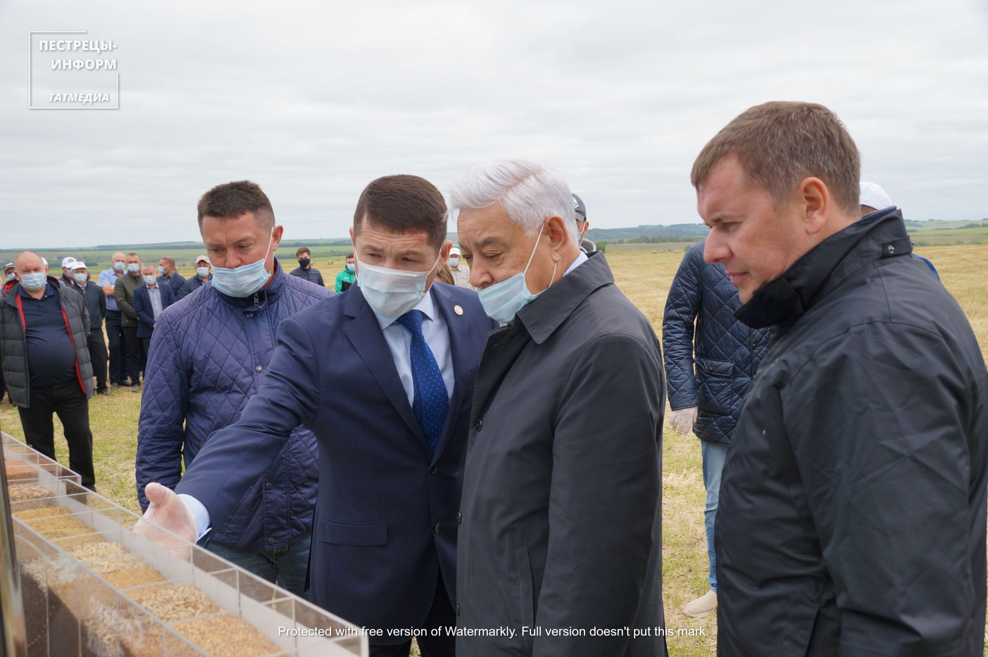 Председатель Госсовета РТ Фарид Мухаметшин посетил Пестречинский район
