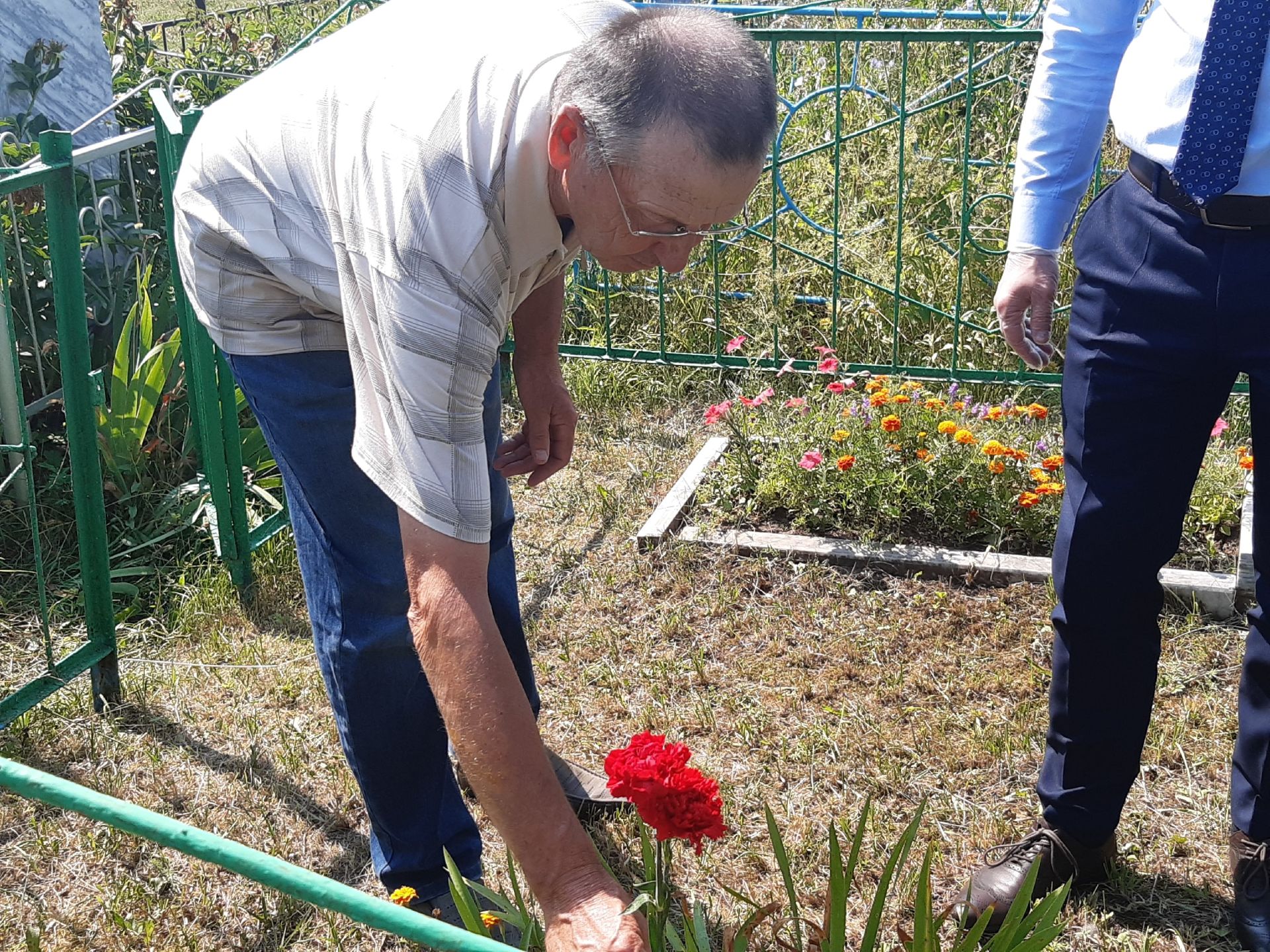 Сегодня в районе прошли мероприятия, приуроченные к 101-летию со дня рождения Героя Советского Союза