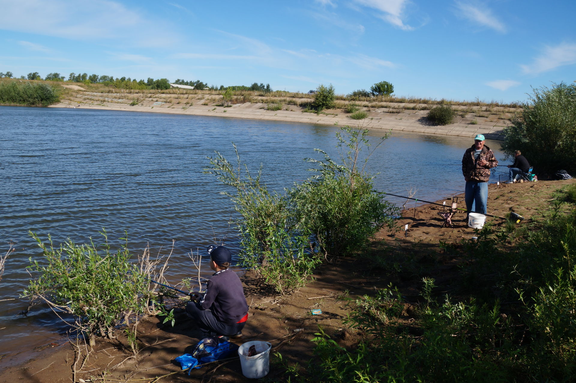 В Шалинском пруду прошло четвертое открытое первенство района по спортивной ловле рыбы