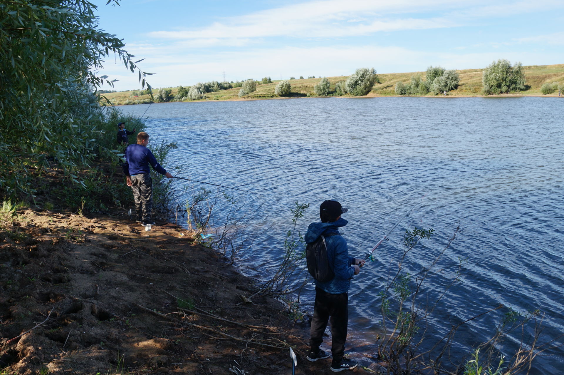 В Шалинском пруду прошло четвертое открытое первенство района по спортивной ловле рыбы