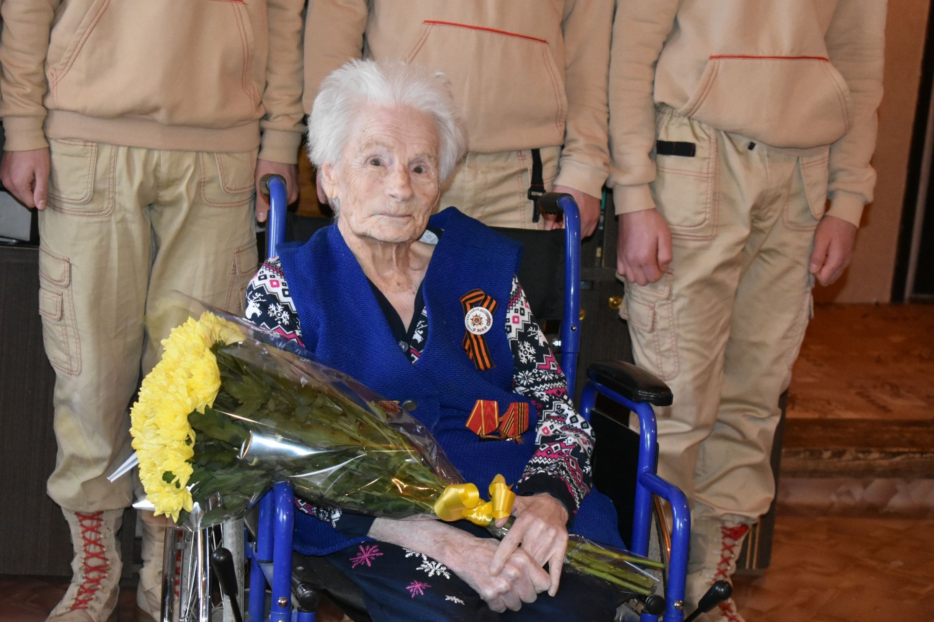Участница войны из села Пестрецы отметила свое 97-летие