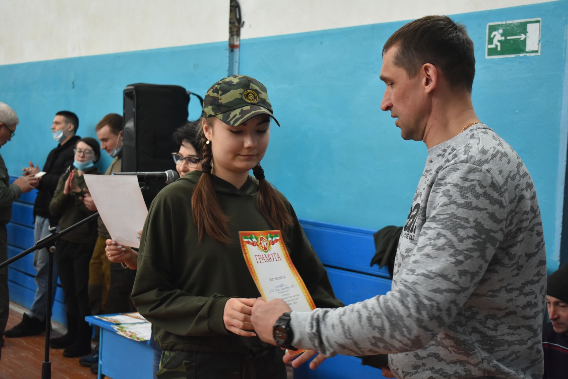 В Пестрецах прошла военно-патриотическая игра «Зарница»