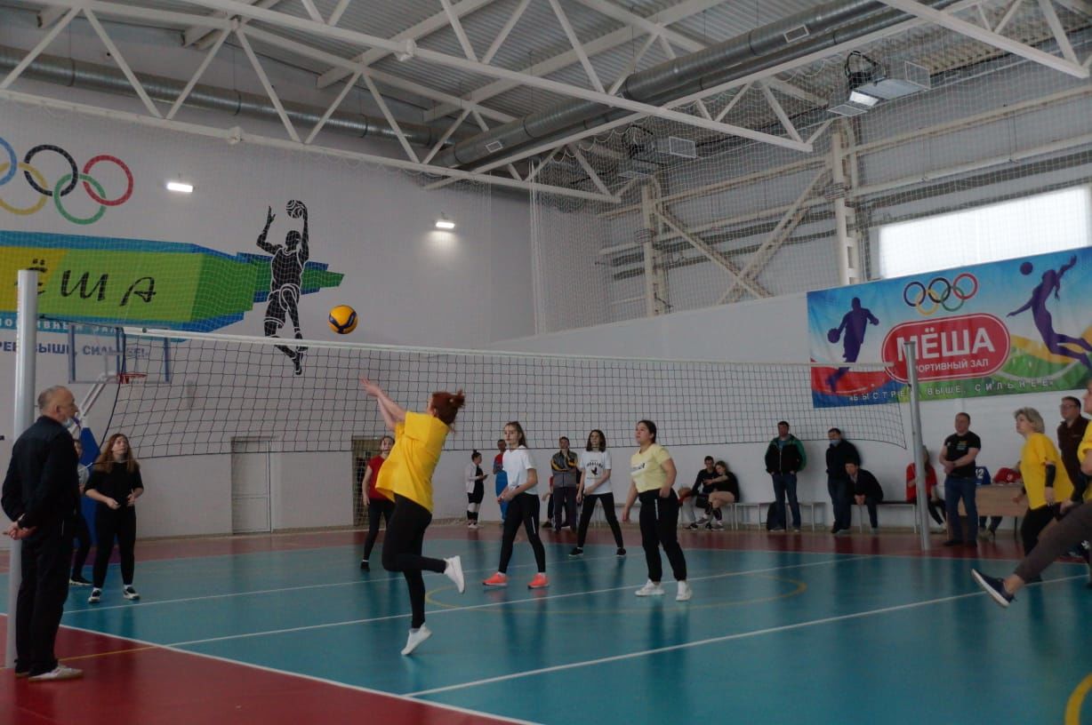 В Пестрецах прошёл турнир по волейболу среди женских команд