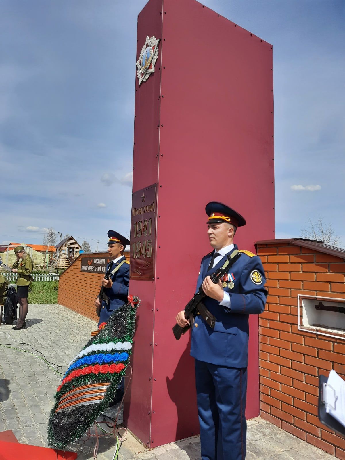 В селе Пановка прошел праздничный митинг, посвященный Победе в Великой Отечественной войне