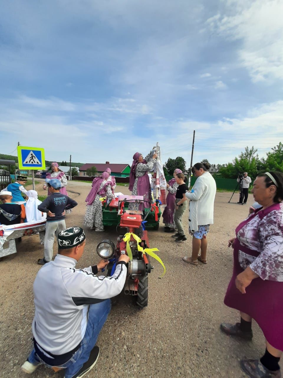 В селе Кобяково провели сбор даров для призеров праздника Сабантуй