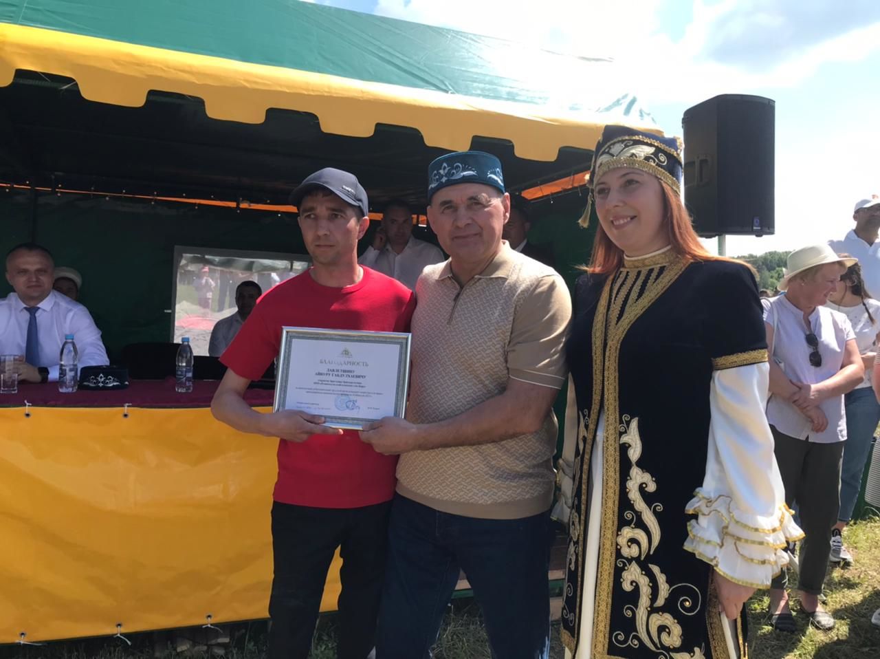 В Ленино-Кокушкино прошел праздник Сабантуй