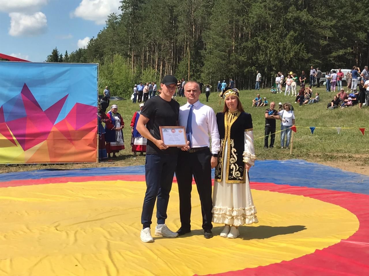 В Ленино-Кокушкино прошел праздник Сабантуй