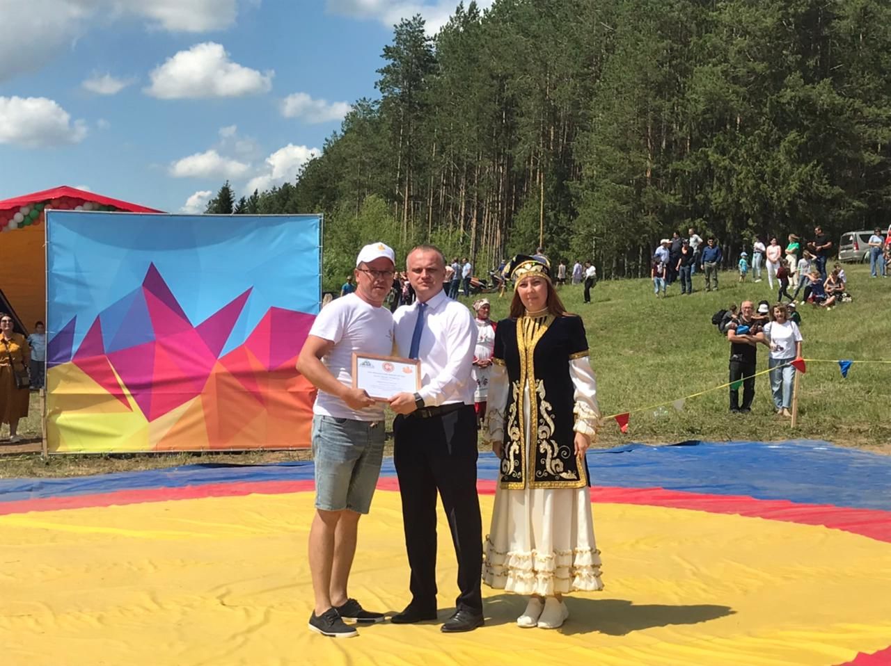 В Ленино-Кокушкино прошел праздник Сабантуй